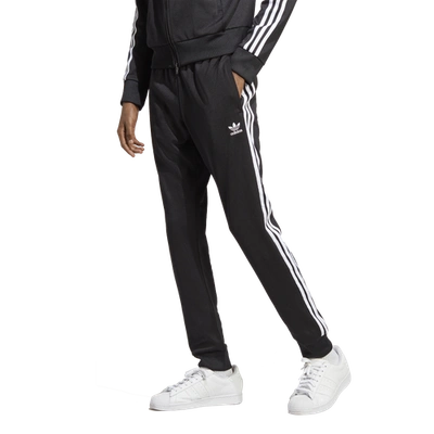 Shop Adidas Originals Mens  Superstar Pants In Black/white