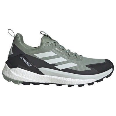 Shop Adidas Originals Mens Adidas Terrex Free Hiker 2 Low Gore-tex In Silver Green/carbon/crystal Jade