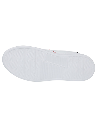Shop Kiton 0001 Sneakers In Bianco