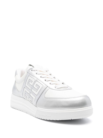 Shop Givenchy Sneakers In Silver