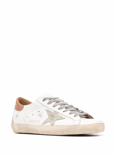 Shop Golden Goose Sneakers In White/ice/light Brown