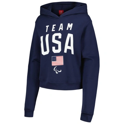 Shop Outerstuff Navy U.s. Paralympics Pullover Hoodie
