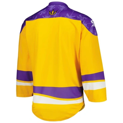 Shop Adpro Sports Gold/purple San Diego Seals Replica Jersey