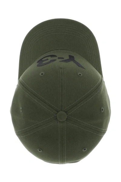Shop Y-3 Baseball Cap With Logo Embroidery