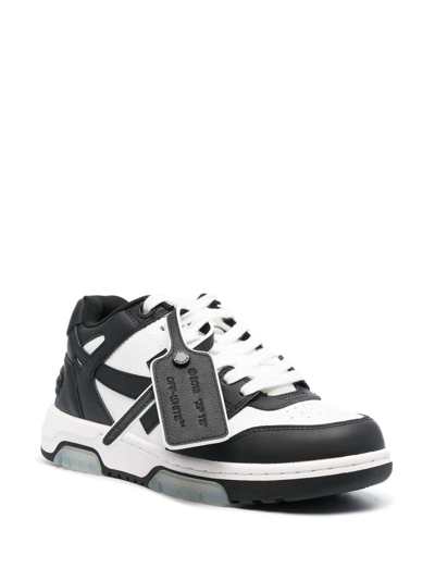 Shop Off-white Out Off Office Calf Leather In Blanco