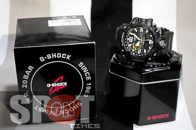 Pre-owned Casio G-shock Mudmaster Tough Solar Triple Sensor Men's Watch Gwg-1000-1a3