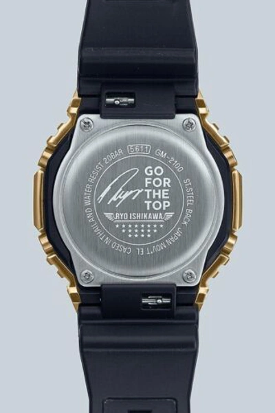 Pre-owned Casio G-shock Gm-2100ri23-1jr Ryo Ishikawa Limited Analog Digital Watch Men