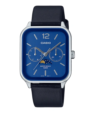 Pre-owned Casio Analog Blue Dial Men's Watch-mtp-m305l-2avdf