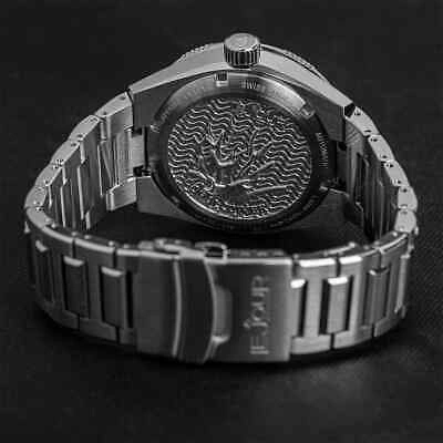 Pre-owned Le Jour Coral Diver 42mm Swiss Automatic Men's Diver Watch Lj-cd-001