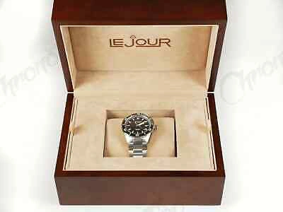 Pre-owned Le Jour Coral Diver 42mm Swiss Automatic Men's Diver Watch Lj-cd-001