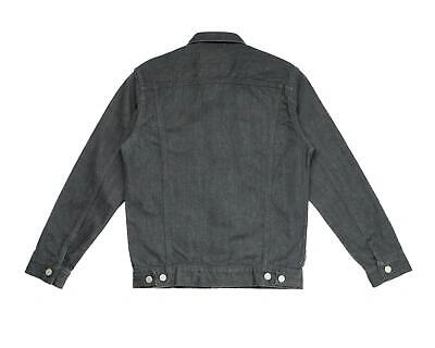 MOMOTARO Pre-owned Jeans $425 Gray 14oz Selvedge Denim Type 3 Slim Jacket L 3105-70g