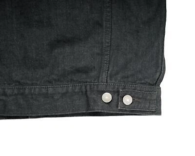 Pre-owned Momotaro Jeans $425 Gray 14oz Selvedge Denim Type 3 Slim Jacket L 3105-70g