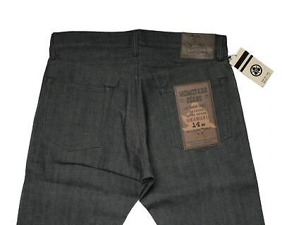 Pre-owned Momotaro $315 14oz Gray Selvedge Denim Jeans High Tapered 0405-70g 32