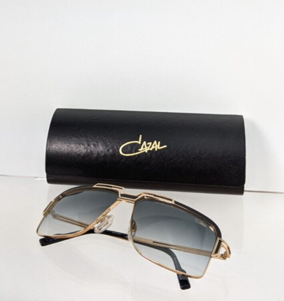 Pre-owned Cazal Brand Authentic  Sunglasses Mod. 9103 Col. 001 Gold Plated 61mm 9103 In Gray