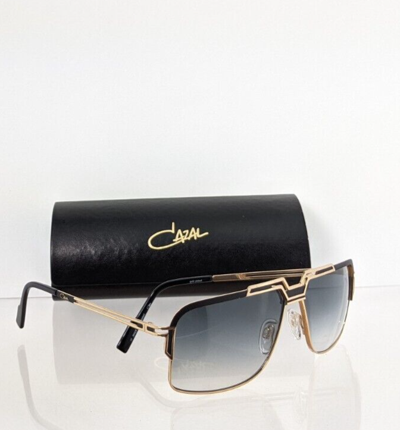 Pre-owned Cazal Brand Authentic  Sunglasses Mod. 9103 Col. 001 Gold Plated 61mm 9103 In Gray