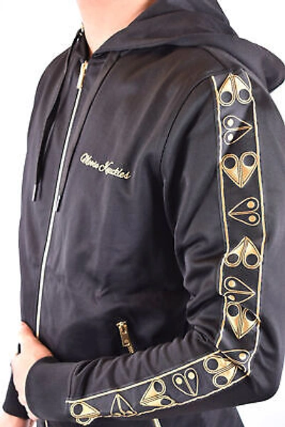 Pre-owned Moose Knuckles Sweatshirt  Black M10ms624 292 Sl1011