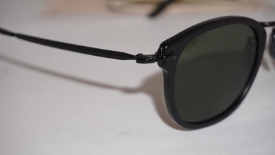 Pre-owned Oliver Peoples Sunglasses Op-506 Semi Matte Black G15 Ov5350s 146552 49 22 140 In Green