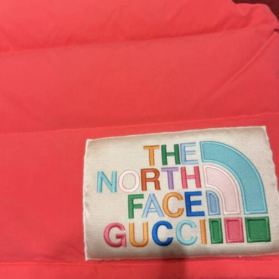 Pre-owned Gucci X North Face  Puffer Vest In Pink