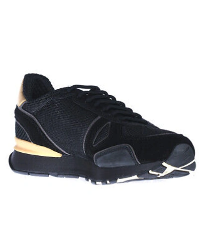 Pre-owned Emporio Armani Shoes Sneaker  Man Sz. Us 8,5 X4x289xm499 Q829 Black