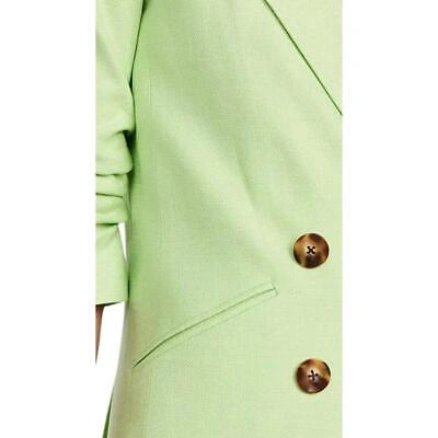 Pre-owned Veronica Beard $698 -  Rupert Dickey Double Breasted Jacket In Pistachio Size 10 In Green