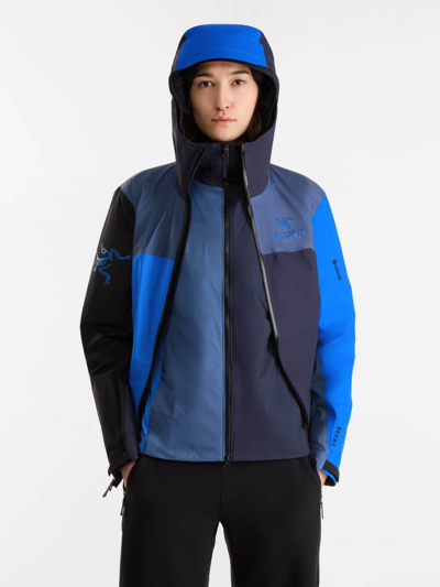 Pre-owned Arc'teryx X Beams Women's Beta Jacket Boro Blue 2023 Size S-m Brand