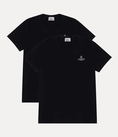 Vivienne Westwood Man Undershirt Black Size Xl Organic Cotton In Black