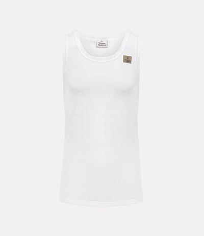 Shop Vivienne Westwood Uni Vest In White