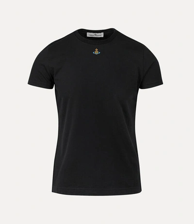 Shop Vivienne Westwood Orb Peru' T-shirt In Black