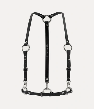 Shop Vivienne Westwood Studs Belts Harness In Black