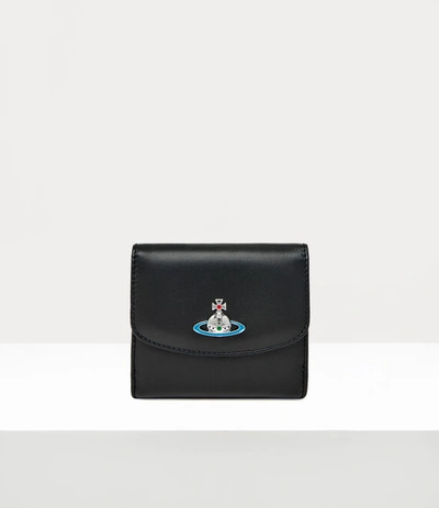Shop Vivienne Westwood Nappa Small Wallet In Black