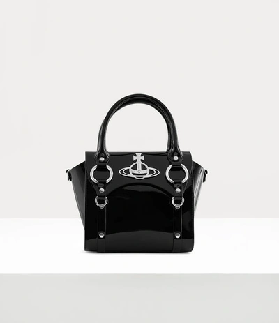 Shop Vivienne Westwood Betty Small Handbag In Black