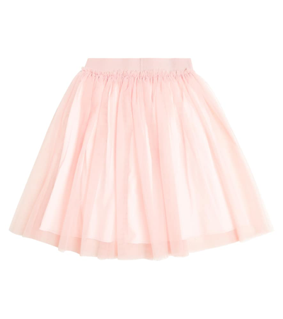 Il Gufo Gathered Skirt In Pink