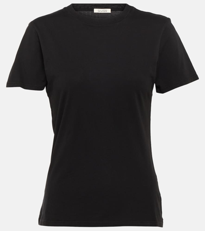 Shop Nili Lotan Mariela Cotton Jersey T-shirt In Black