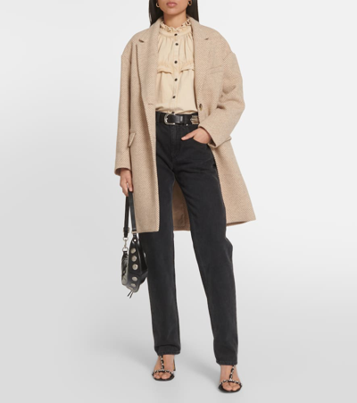 Isabel Marant Étoile Beige Idety Shirt In Nude