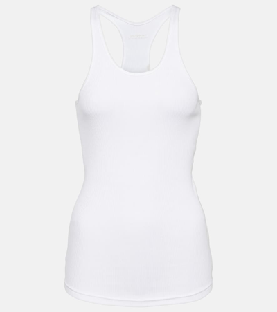 Isabel Marant Tenesy Racerback Cotton Top In White
