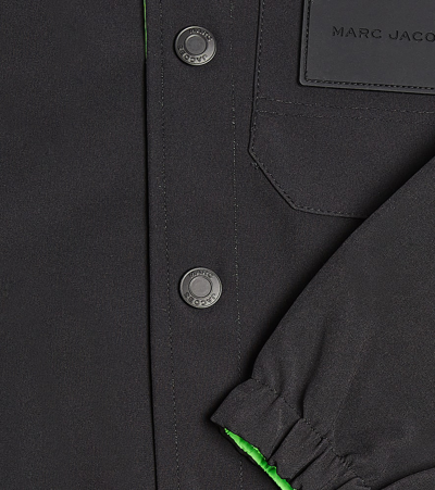 Shop Marc Jacobs Reversible Teddy Jacket In Black