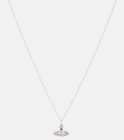 Shop Vivienne Westwood Pina Necklace In Silver