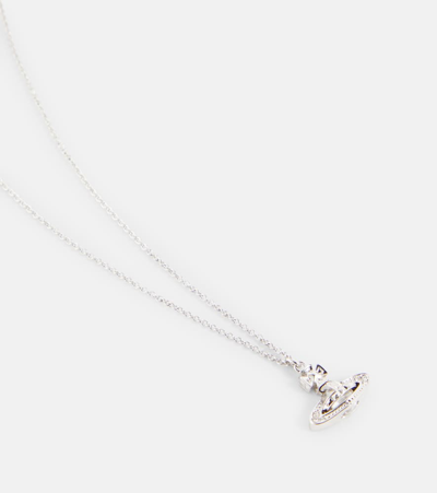 Shop Vivienne Westwood Pina Necklace In Silver