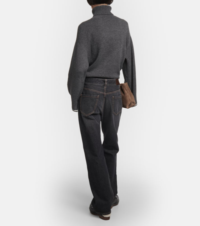 Brunello Cucinelli Straight Leg Jeans In Blue