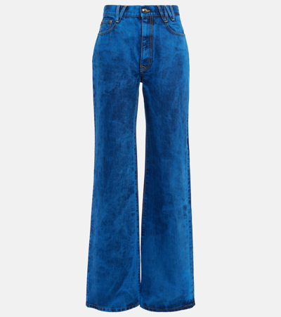 Shop Vivienne Westwood High-rise Flared Jeans In Blue