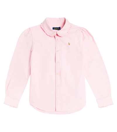Polo Ralph Lauren Cotton Shirt In Pink