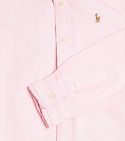 Polo Ralph Lauren Cotton Shirt In Pink