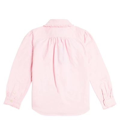 Polo Ralph Lauren Cotton Shirt In Pink