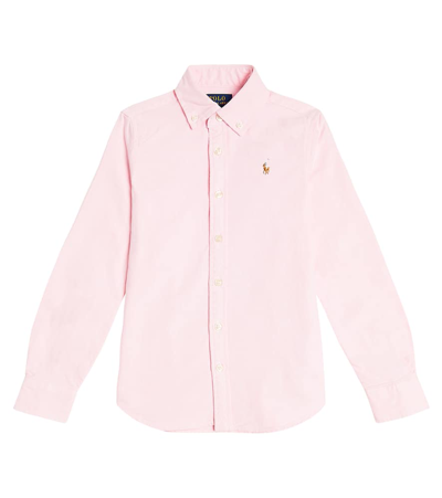 Shop Polo Ralph Lauren Cotton Shirt In Pink