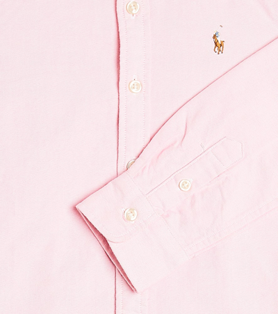 Shop Polo Ralph Lauren Cotton Shirt In Pink