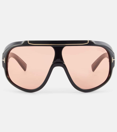 Tom Ford Rellen Mask Sunglasses In Multicoloured
