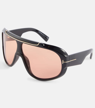 Tom Ford Rellen Mask Sunglasses In Multicoloured