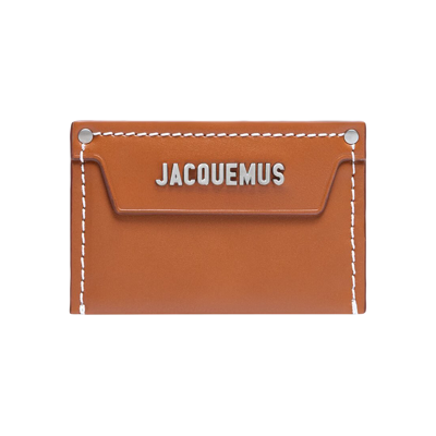 Pre-owned Jacquemus Le Porte Carte Meunier 'light Brown'