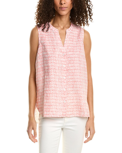 Shop Tommy Bahama Island Key Linen Top In Pink