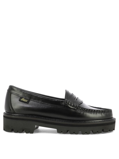 Shop Gh Bass G.h. Bass "weejun" Loafers In Black